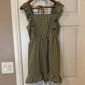 Wild Fable Checkered Plaid Dress